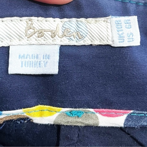 Boden Chelsea Turn Up Straight Trousers Pants - Picture 11 of 12